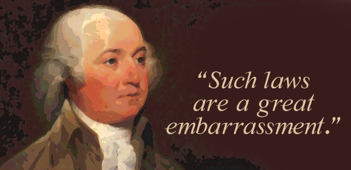 john adams on blasphemy